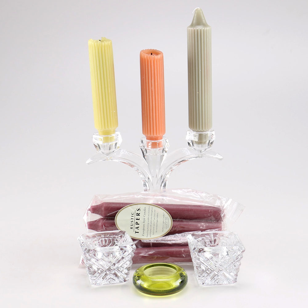 Candle Holders and Candles