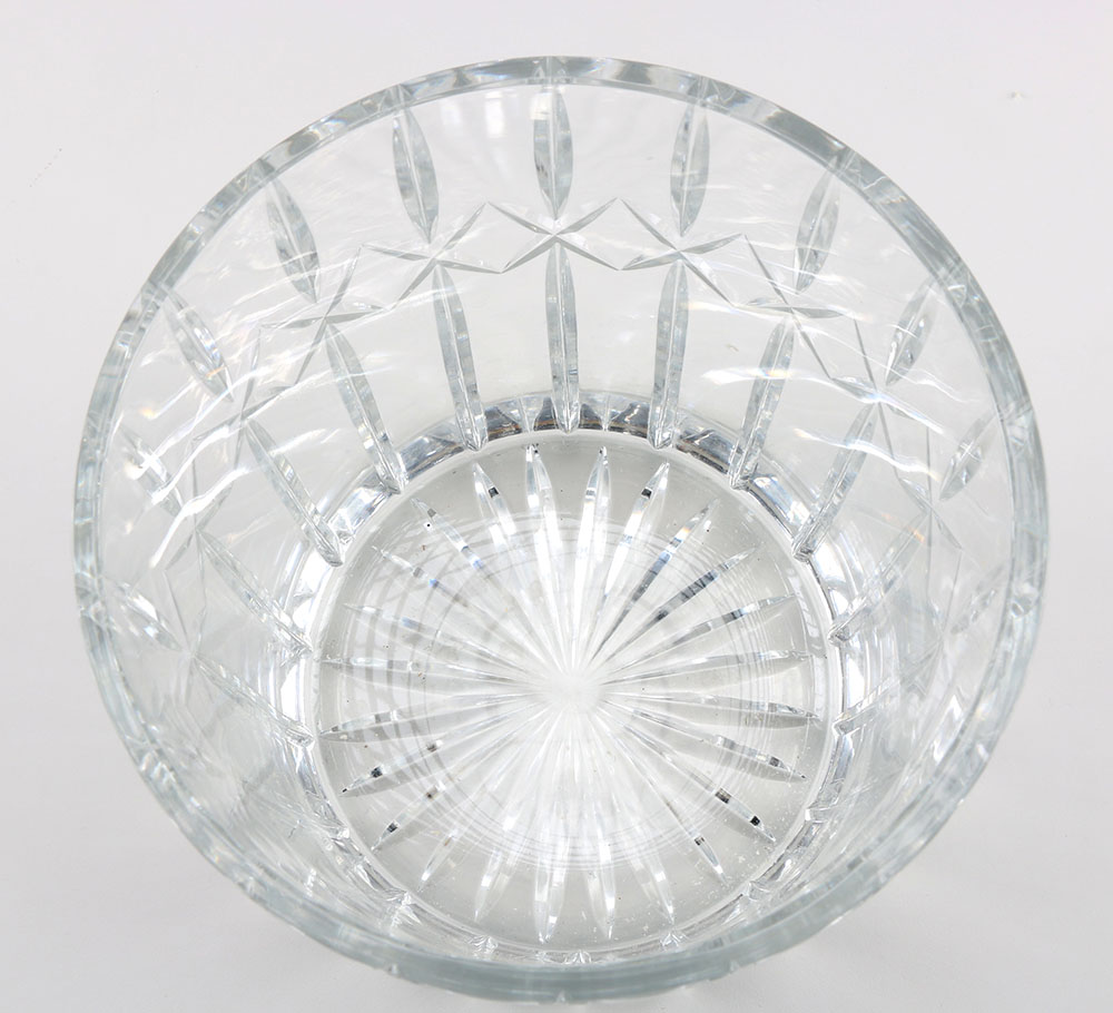 Cut Crystal Ice Bucket