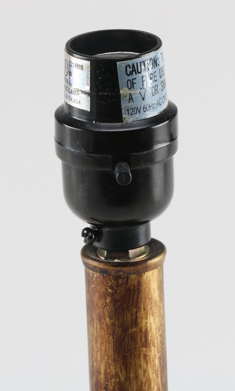 Bronze Tone Elephant Lamp