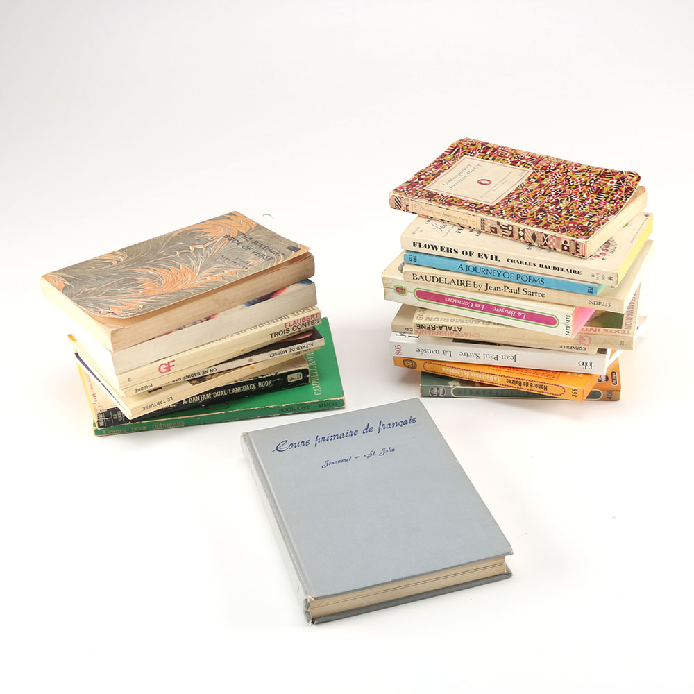 Selection of French Canadian and Other Books