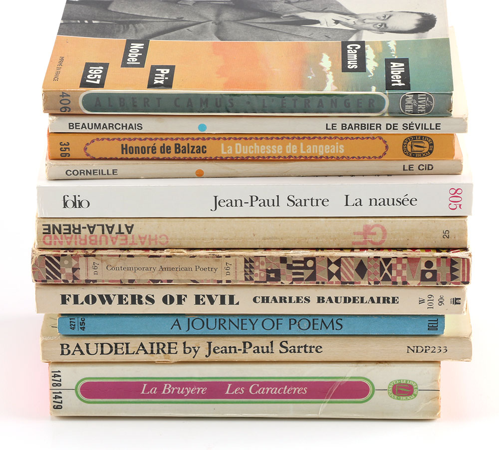 Selection of French Canadian and Other Books