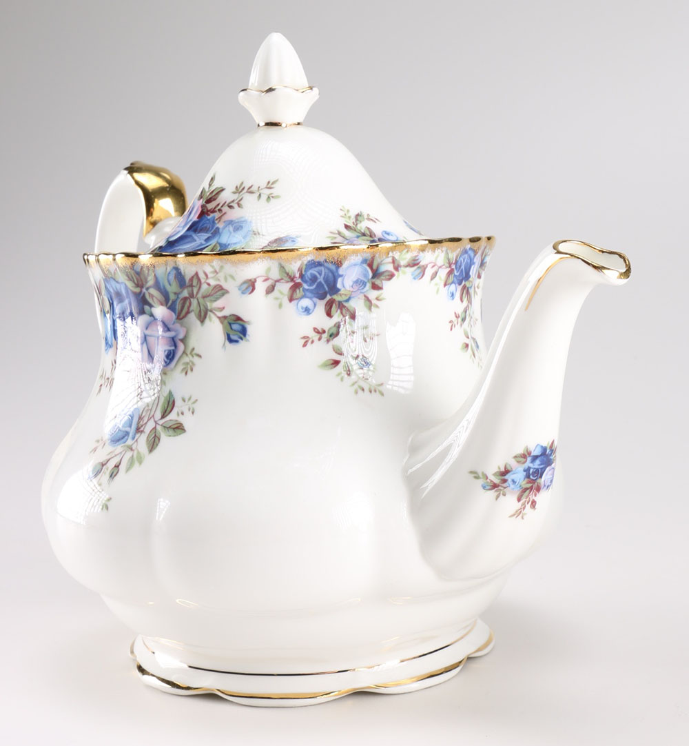 Set of Royal Albert "Moonlight Rose" Bone China Dinnerware