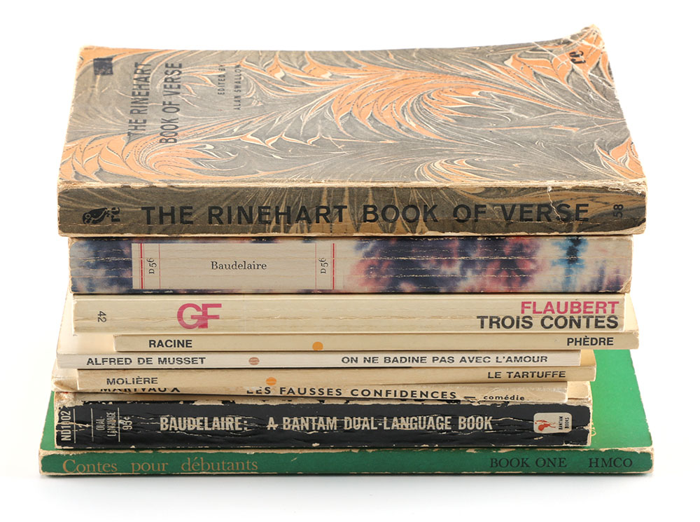 Selection of French Canadian and Other Books