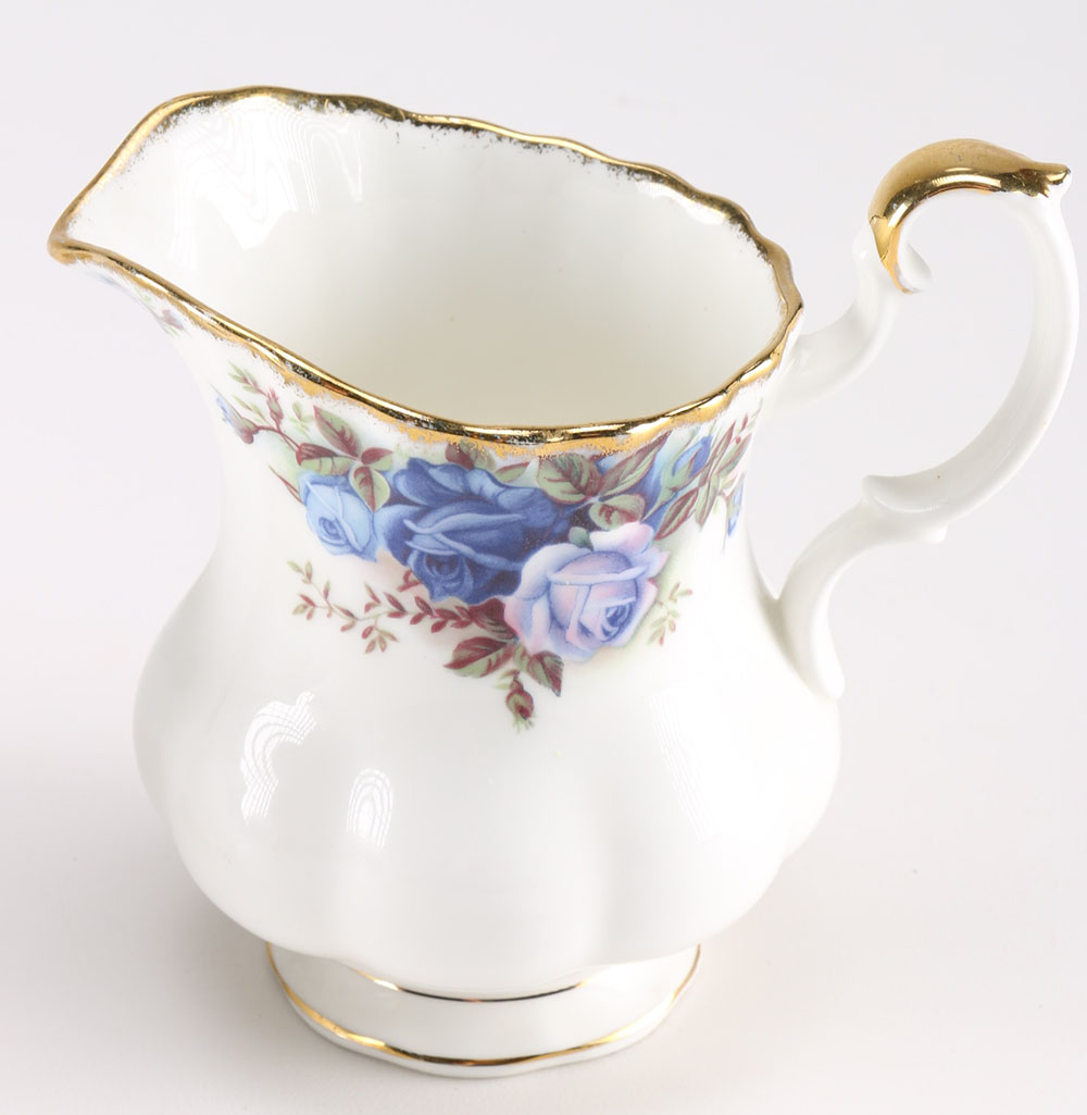 Set of Royal Albert "Moonlight Rose" Bone China Dinnerware