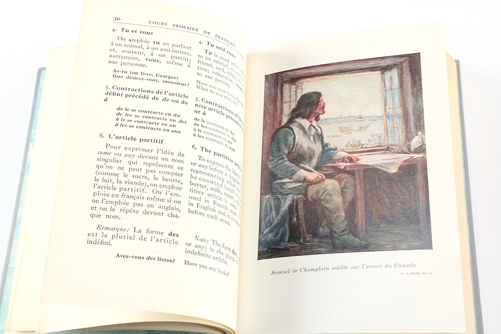 Selection of French Canadian and Other Books