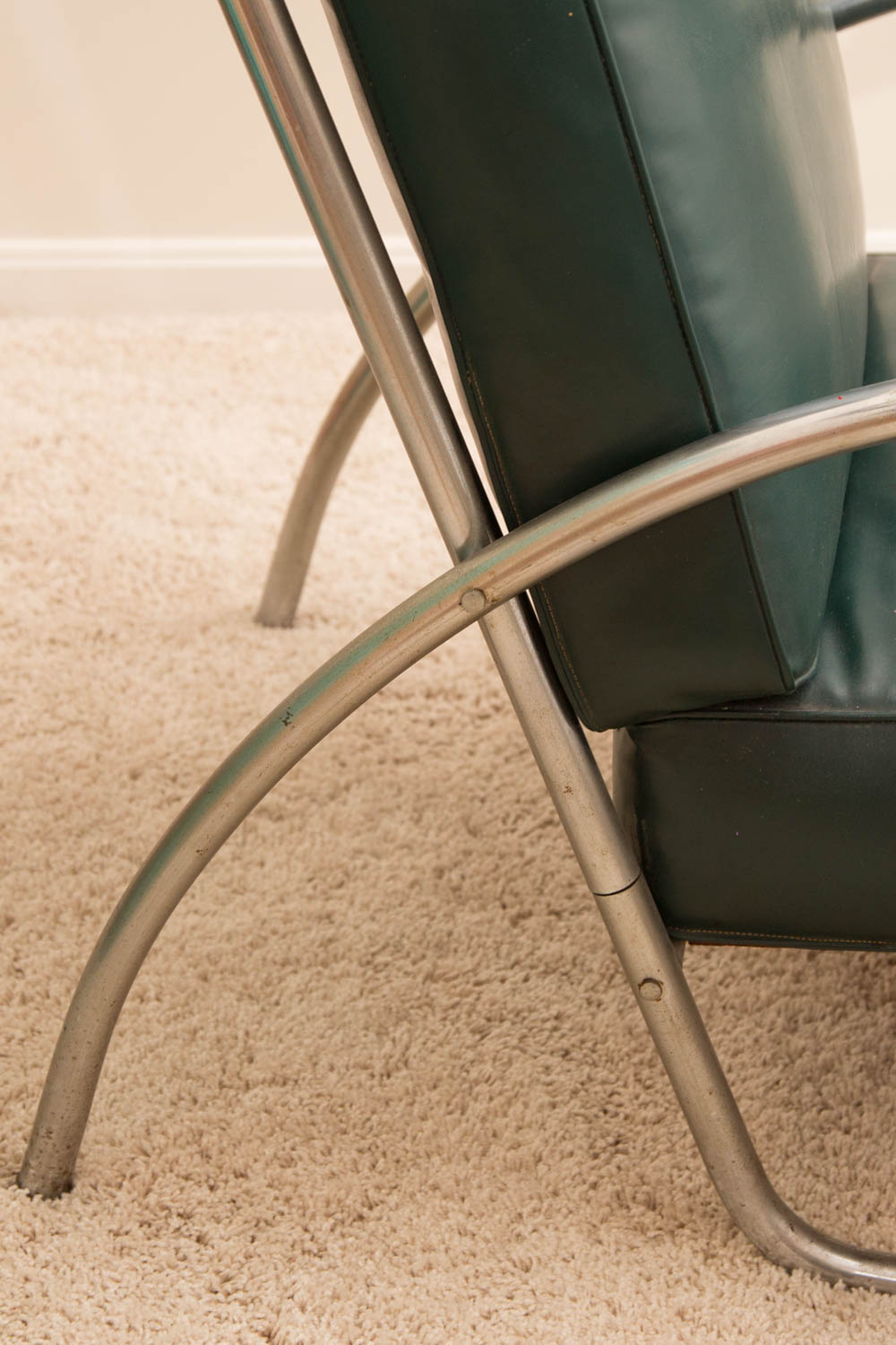 Vintage Art Deco Style Armchair by Royal Manufacturing Inc.