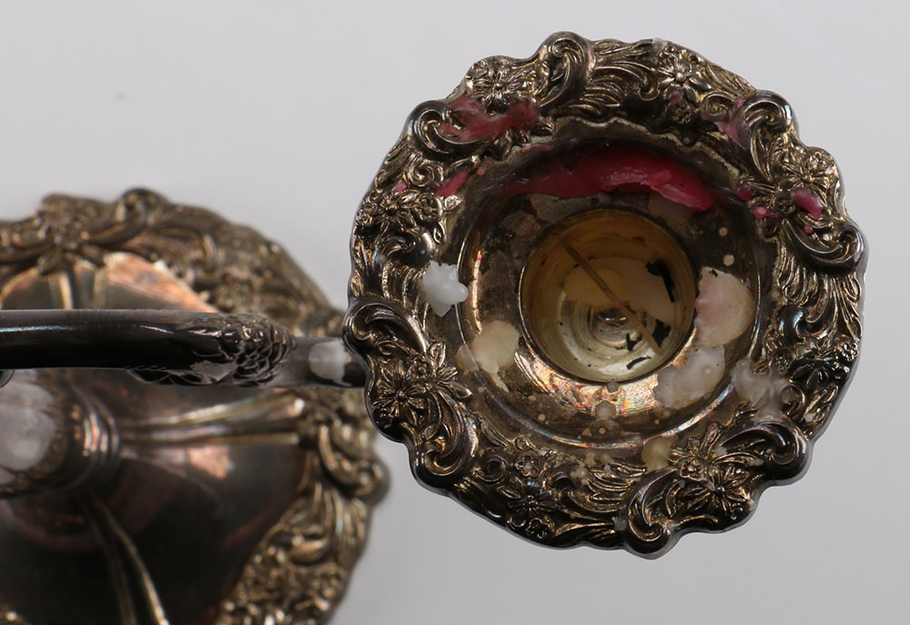 Set of Silverplate Candelabra