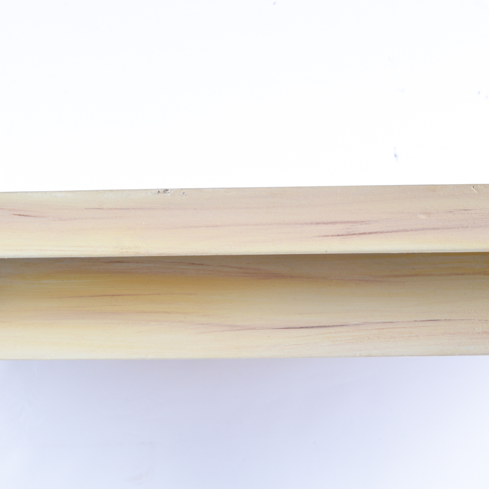 Long White Finished Table