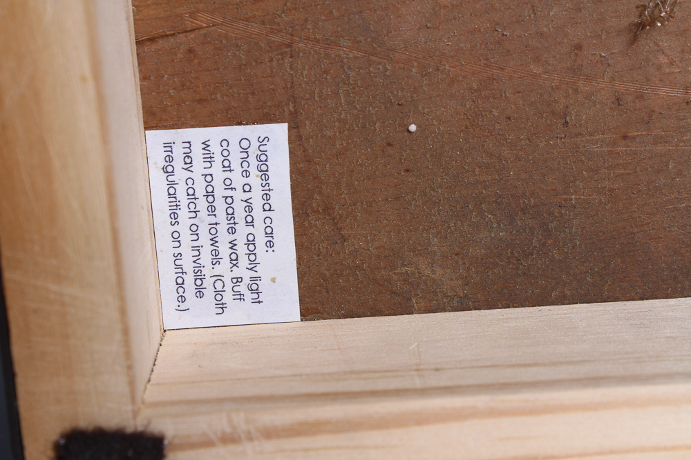 Bruce Johnson "New Beginnings" Carved Locust Wood Sculpture