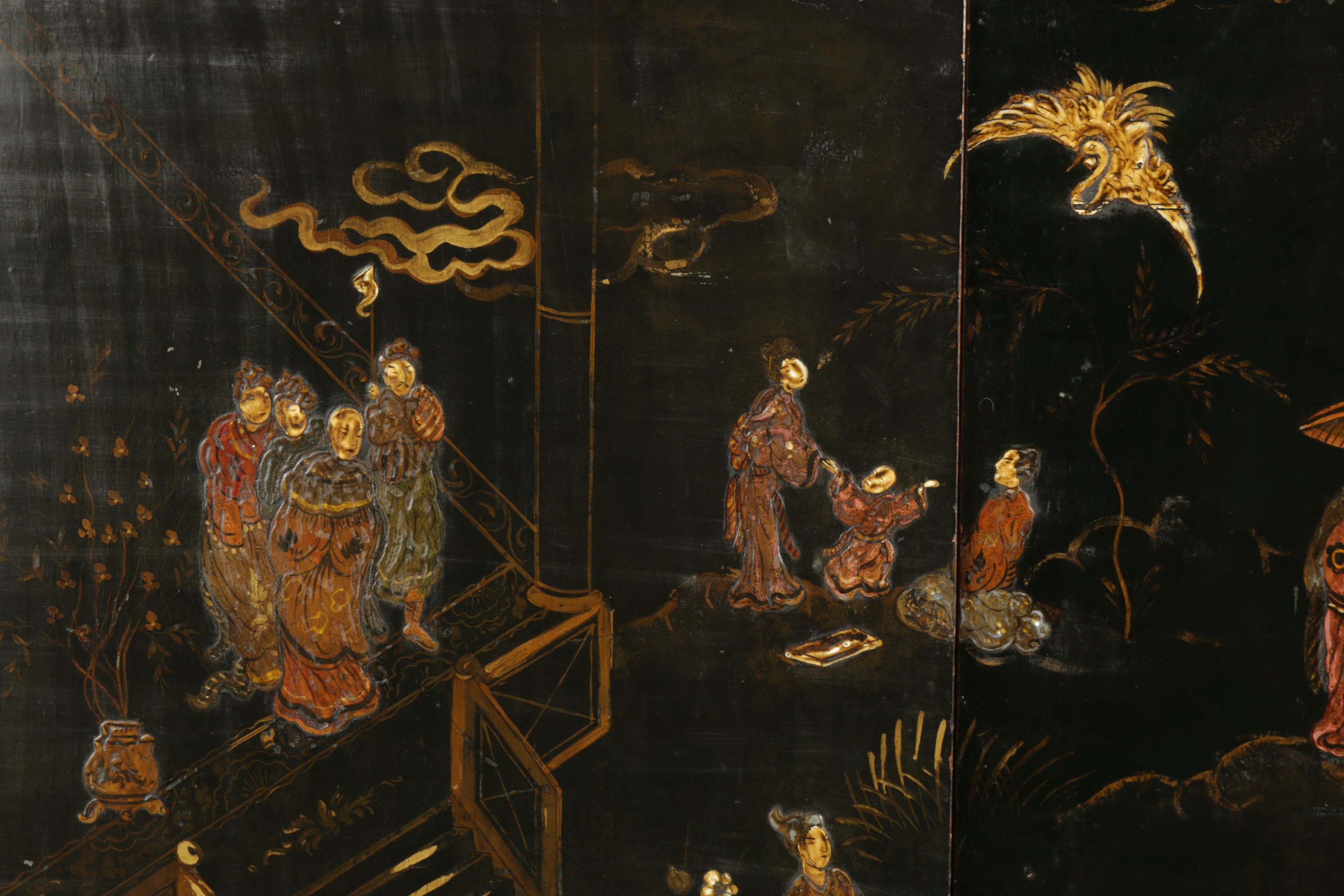 20th Century Louis XV Japanese Style Cabinet