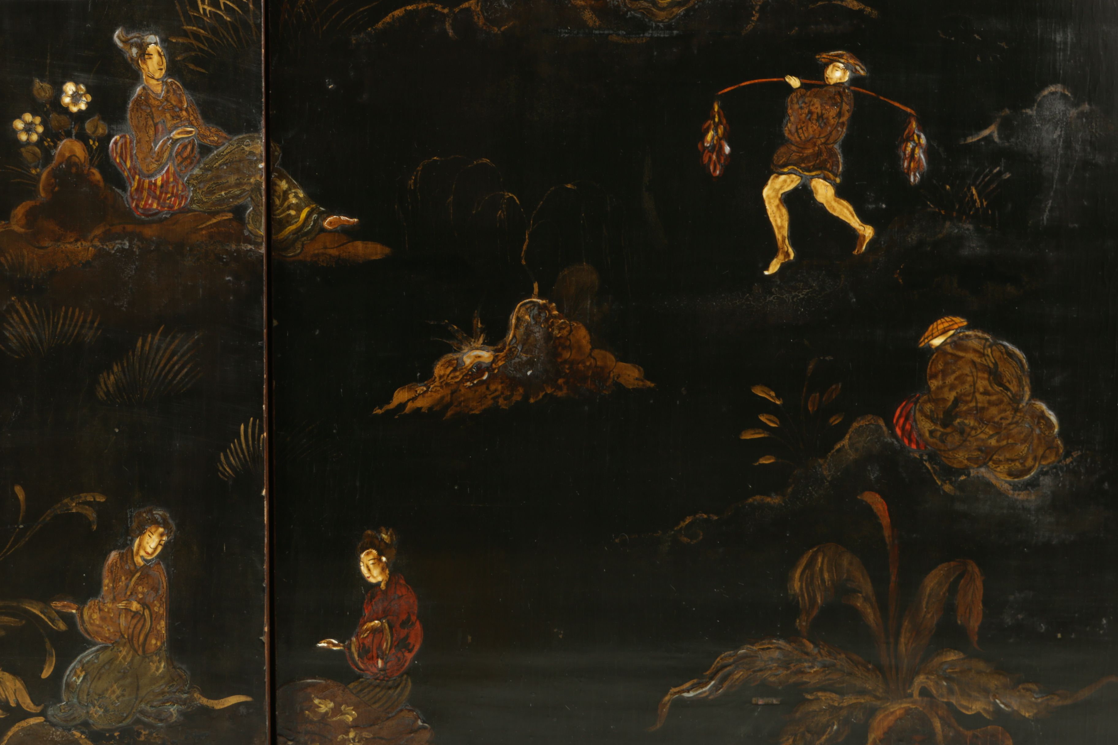 20th Century Louis XV Japanese Style Cabinet