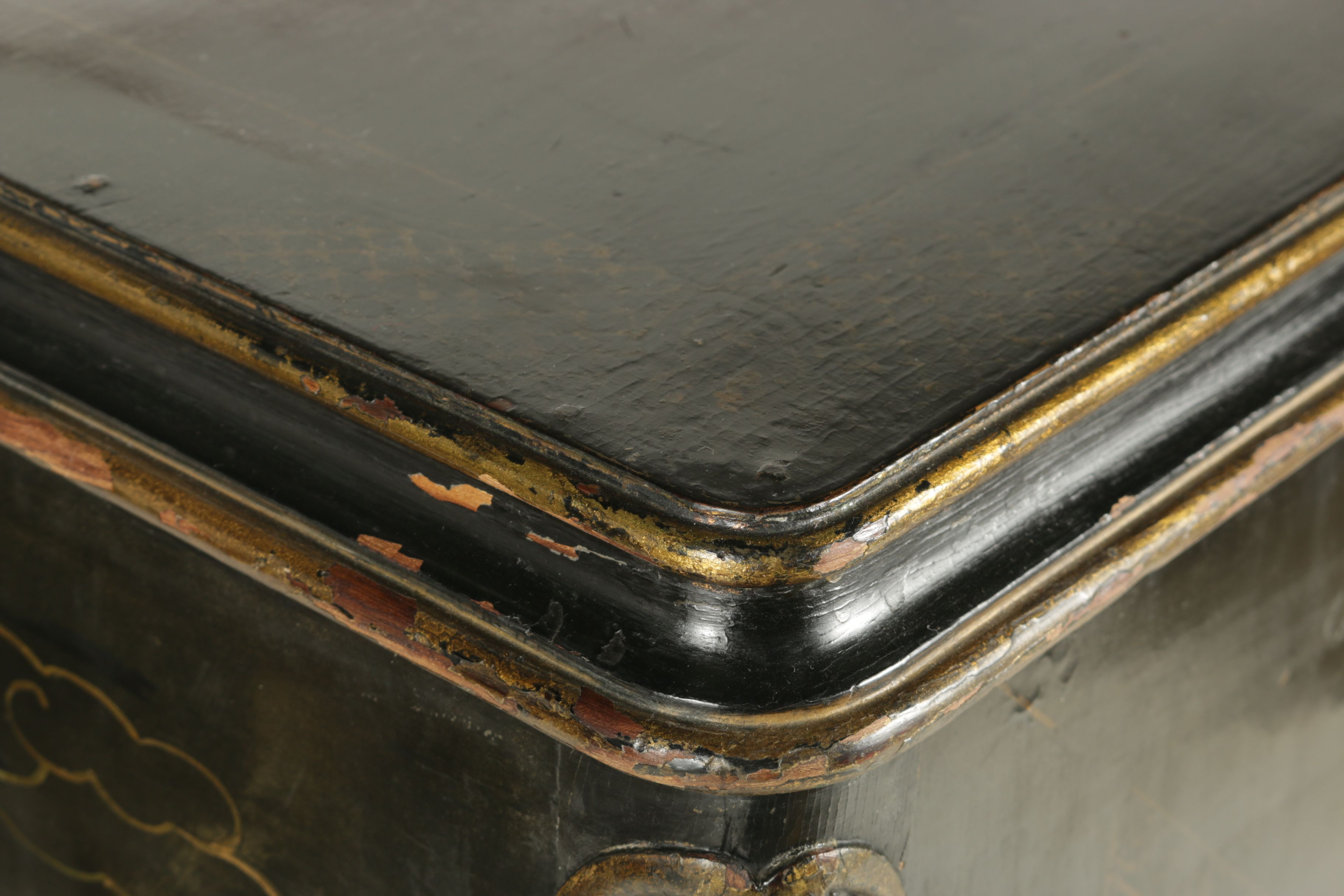 20th Century Louis XV Japanese Style Cabinet