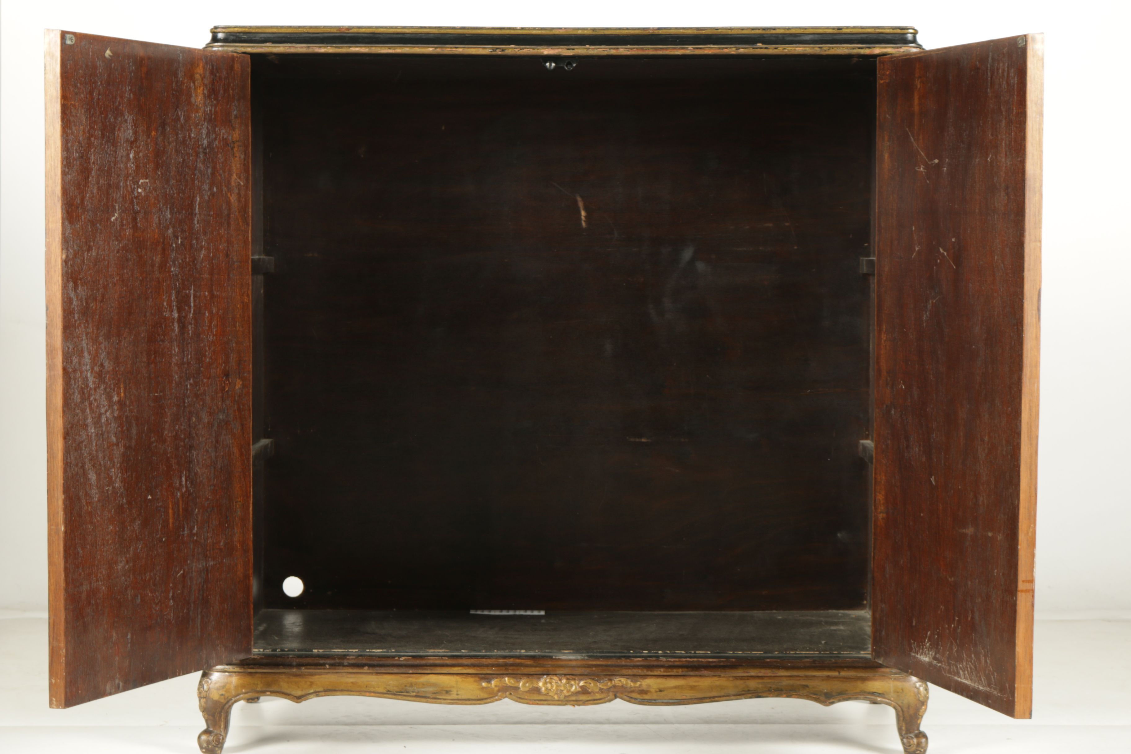 20th Century Louis XV Japanese Style Cabinet