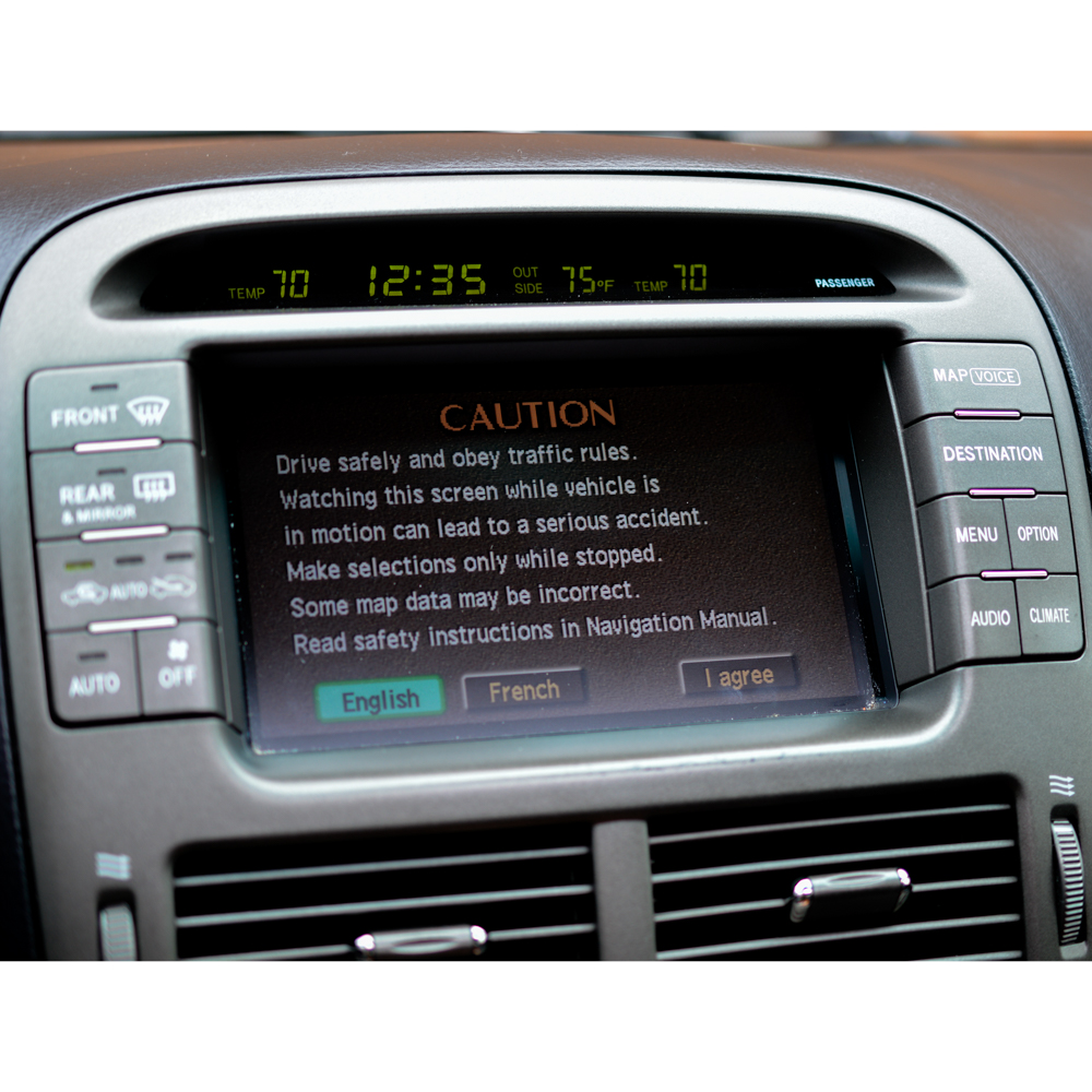 2002 Lexus LS 430 With Leather Interior