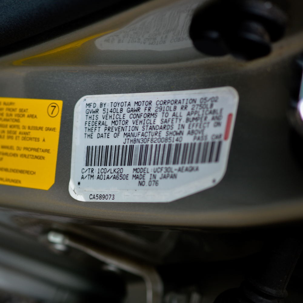 2002 Lexus LS 430 With Leather Interior