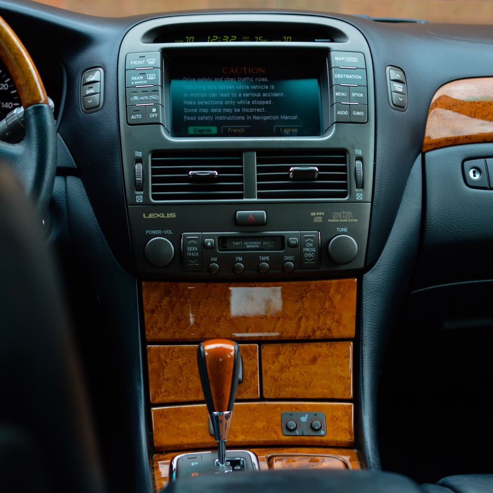 2002 Lexus LS 430 With Leather Interior