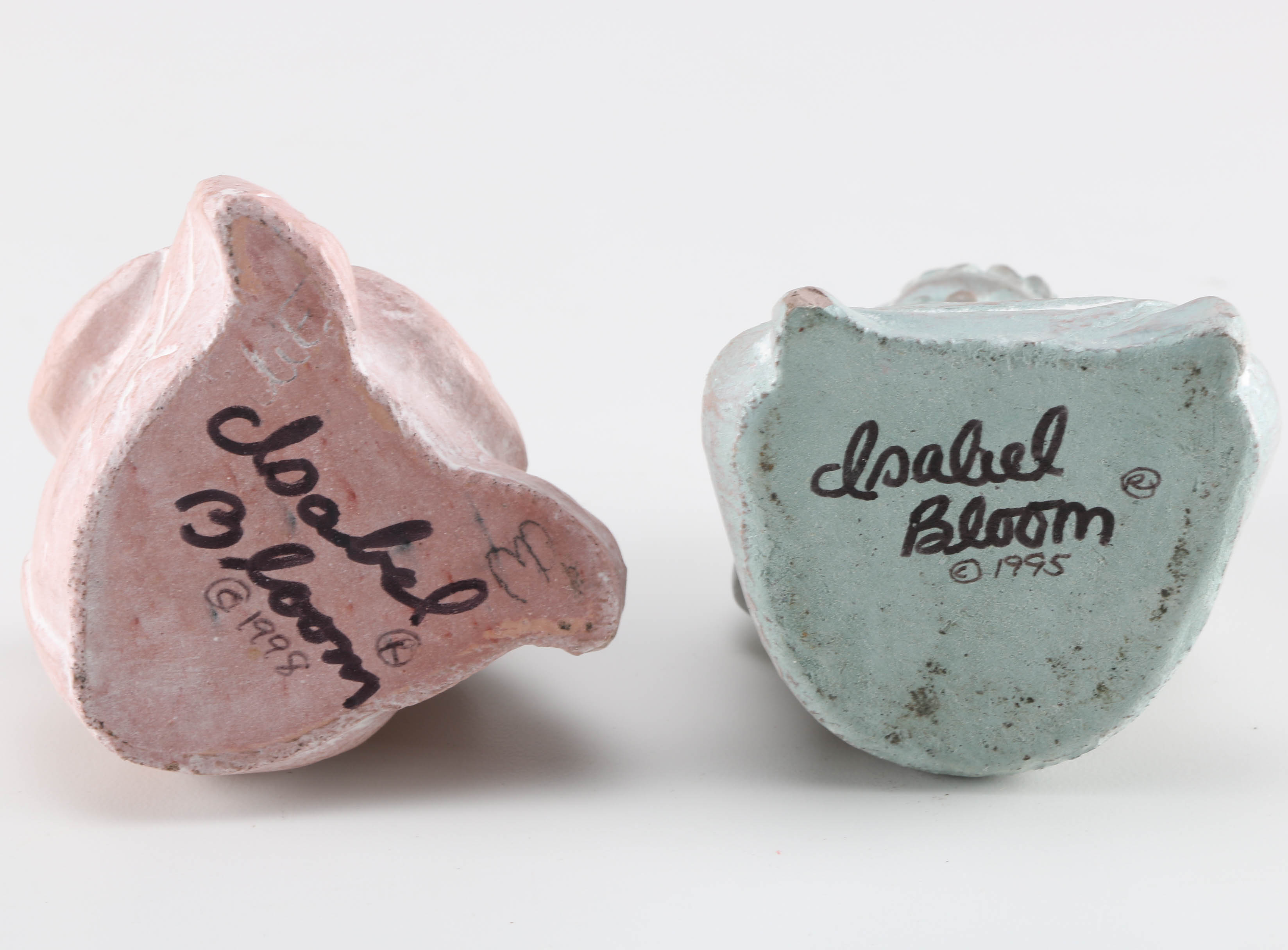 Signed Isabel Bloom Figurines