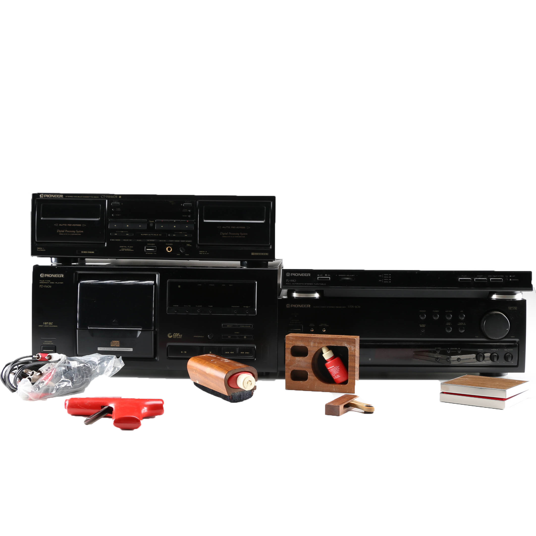 Pioneer Turntable, Receiver and Other Stereo Components