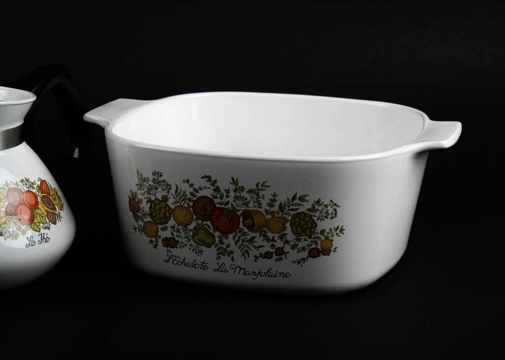 Vintage "Spice of Life" Corning Ware Kitchen Items