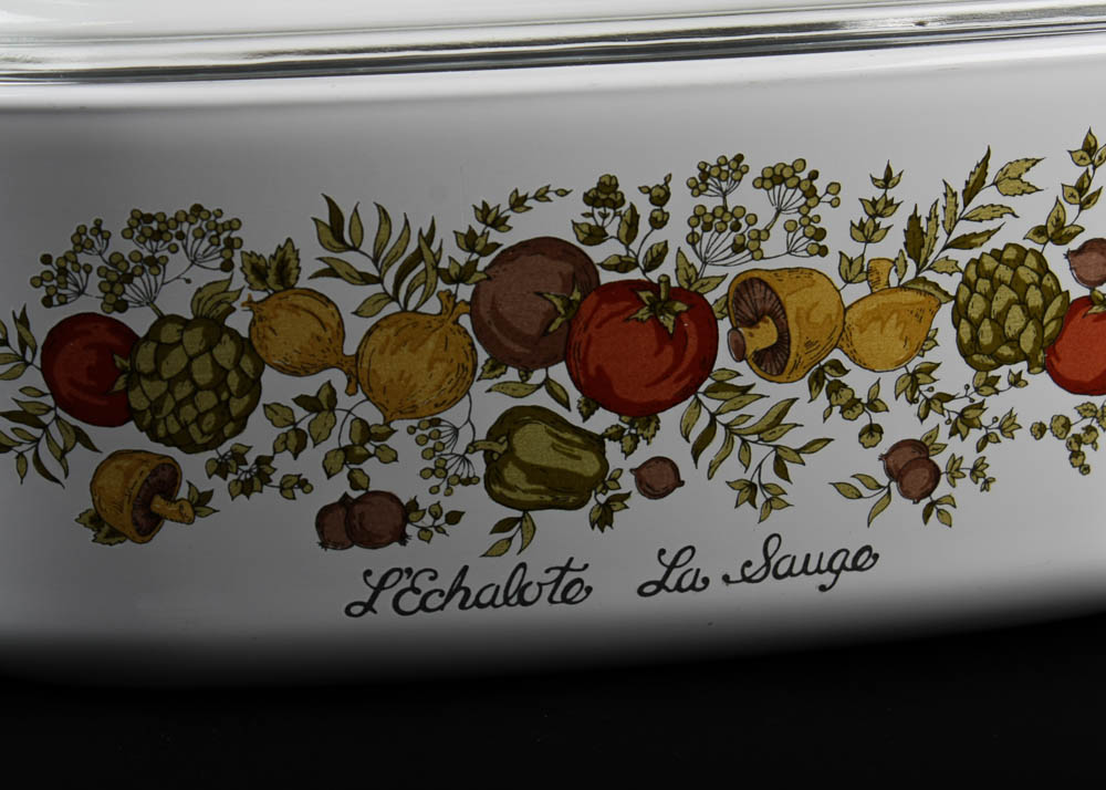Vintage "Spice of Life" Corning Ware Kitchen Items