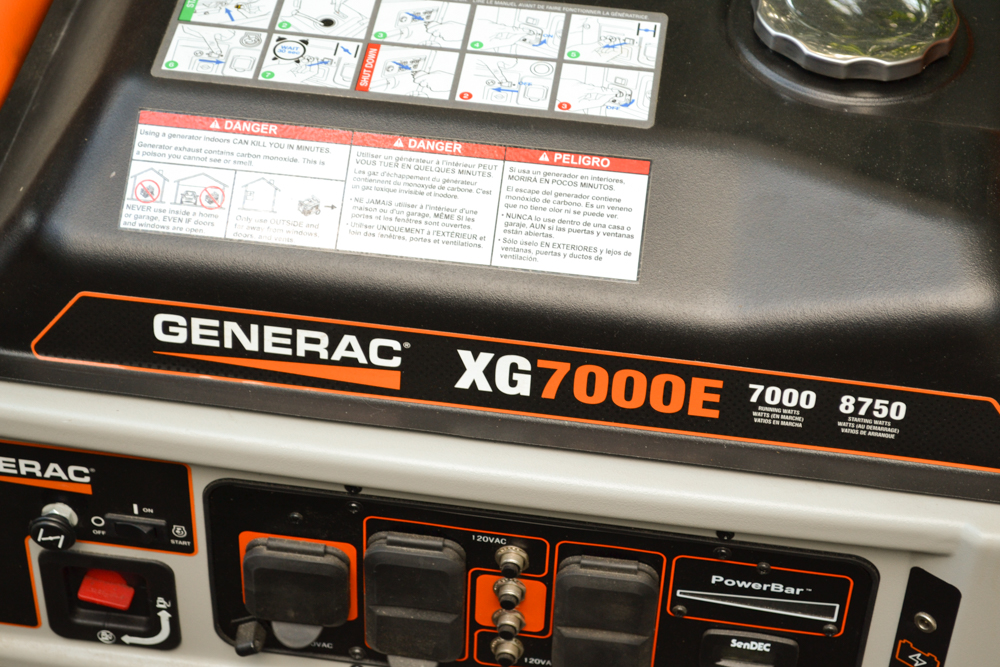 Generac XG 7000E Generator