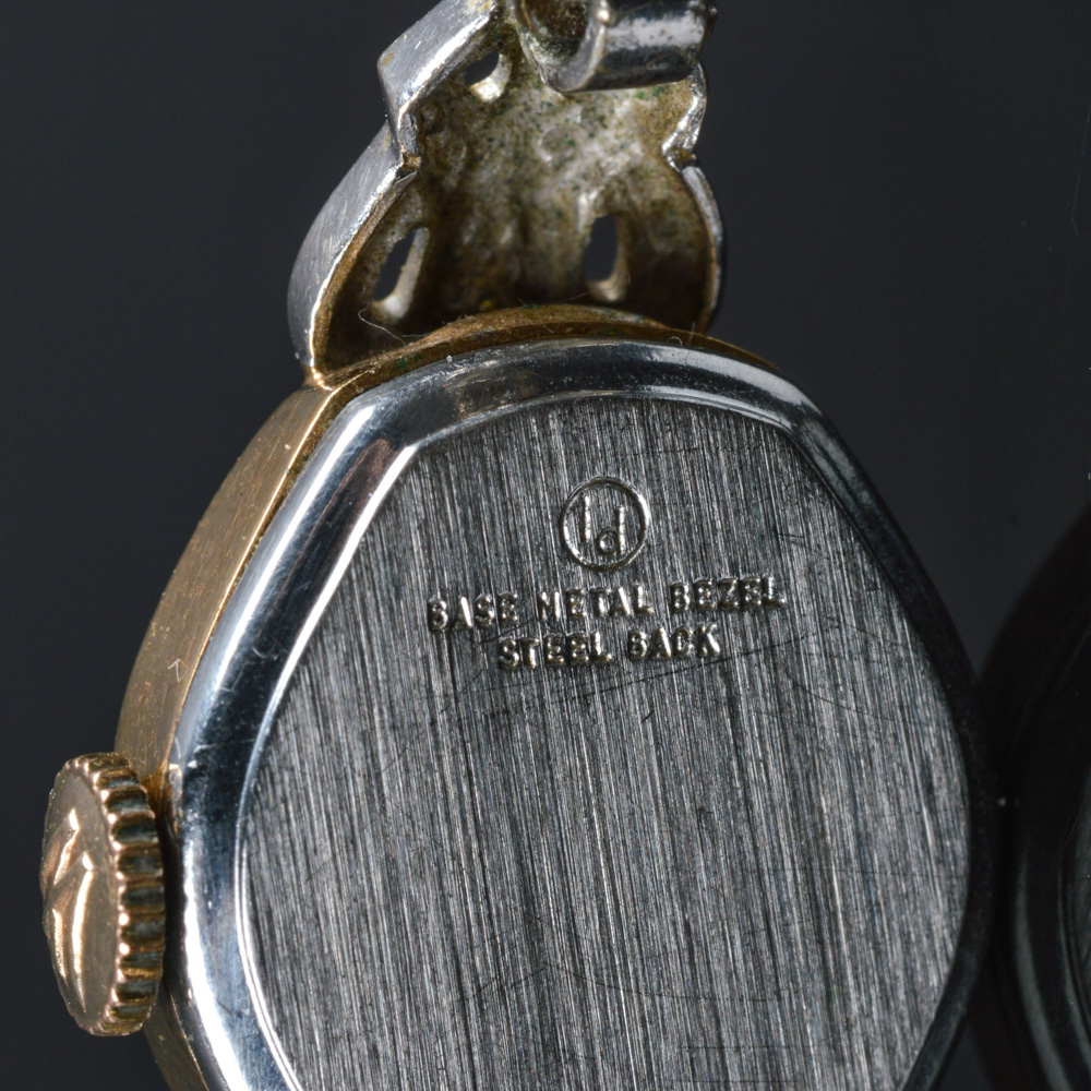 Antique Waltham Ladies' Gold Plated and Diamond Watch