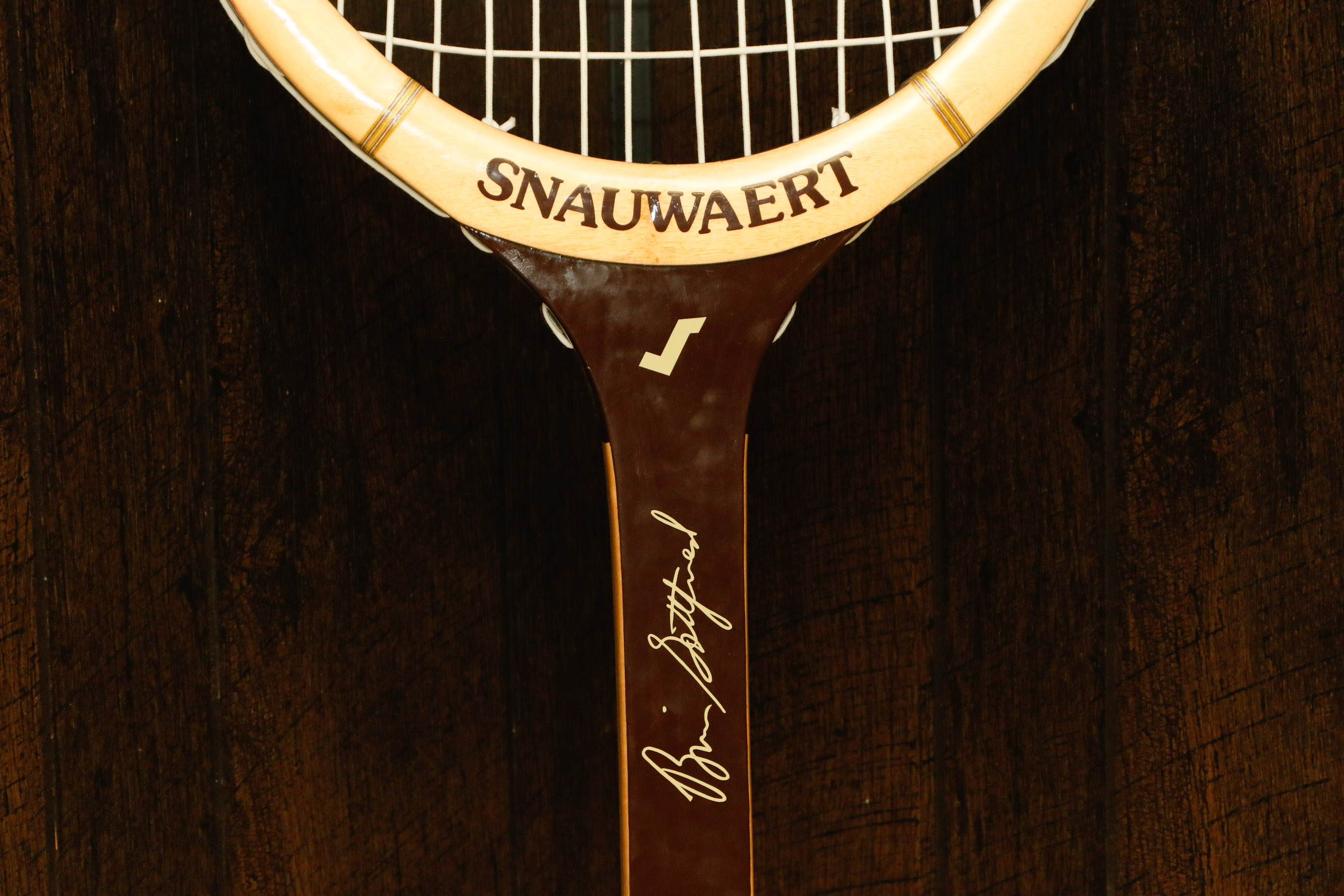 Snauwaert Brian Gottfried Oversized Replica Tennis Racquet