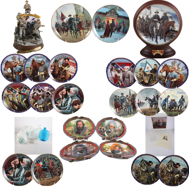 Assortment of Civil War Collectibles
