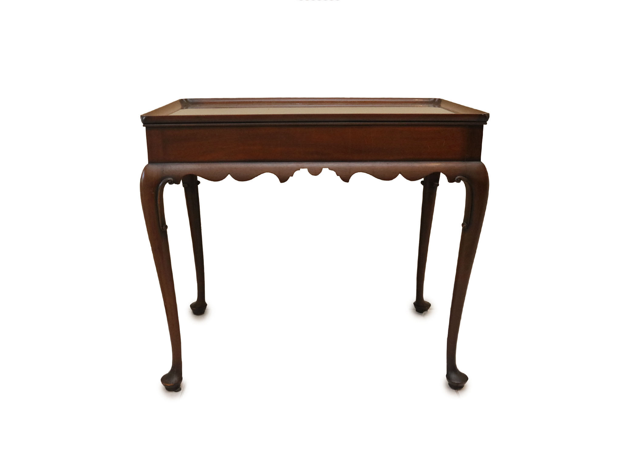 Late 20th Century Mahogany Boston Tea Table