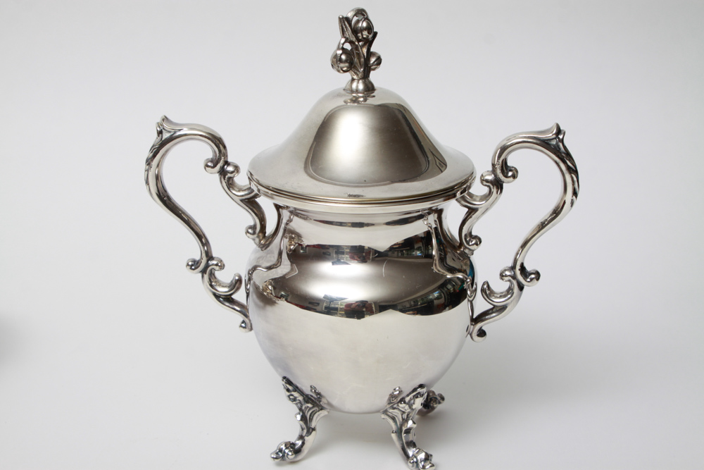 Silver Plated Tea Service by English Silver Mfg. Corp.