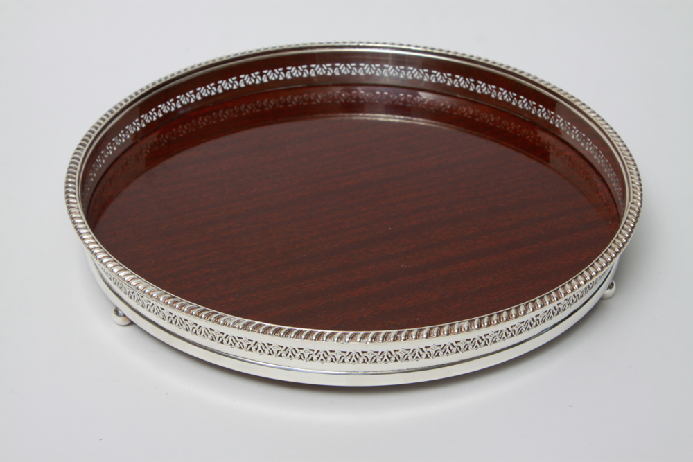 Collection of Silver Plate Trays