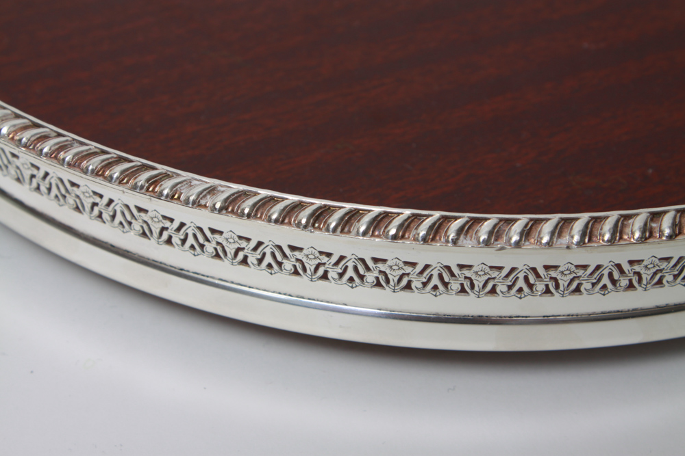 Collection of Silver Plate Trays