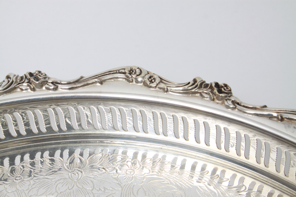 Collection of Silver Plate Trays