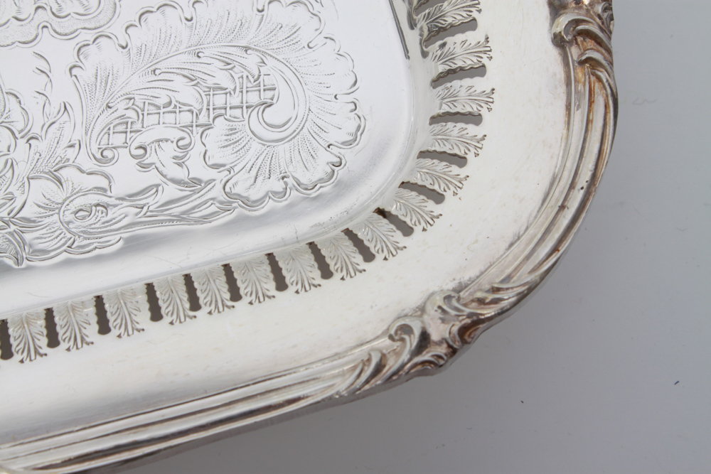 Collection of Silver Plate Trays