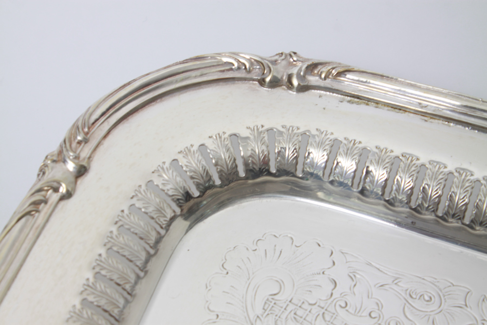 Collection of Silver Plate Trays
