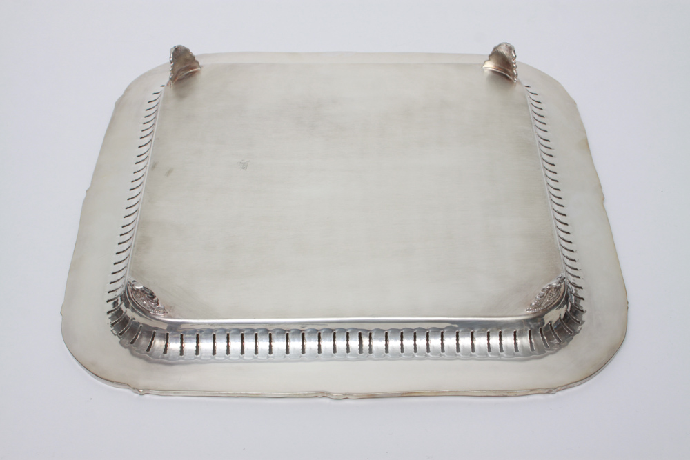 Collection of Silver Plate Trays