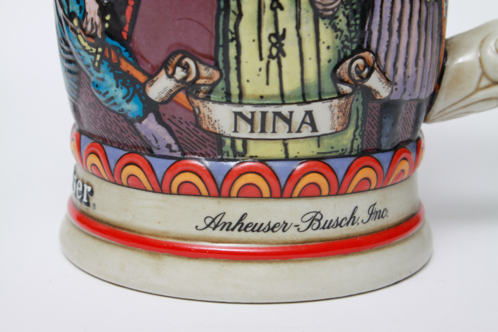 Budweiser Collectible Beer Steins