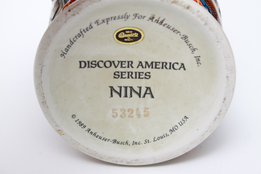 Budweiser Collectible Beer Steins