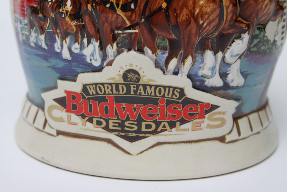 Budweiser Collectible Beer Steins