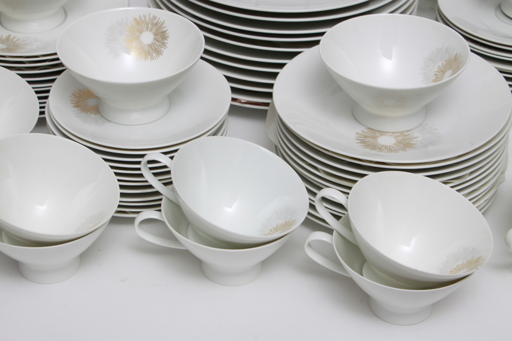 Rosenthal "Sunburst" Dish Set