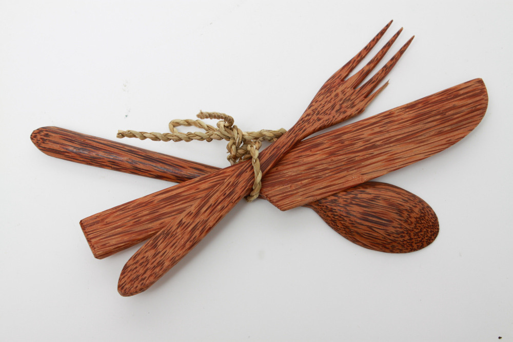 Collection of Wooden Serving Pieces