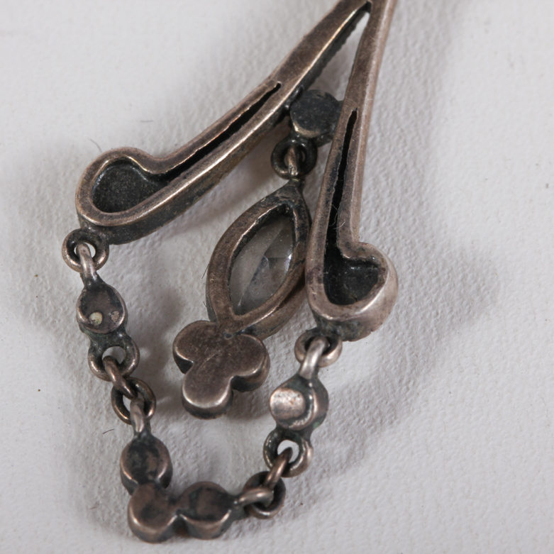 Vintage Sterling and Marcasite Earrings