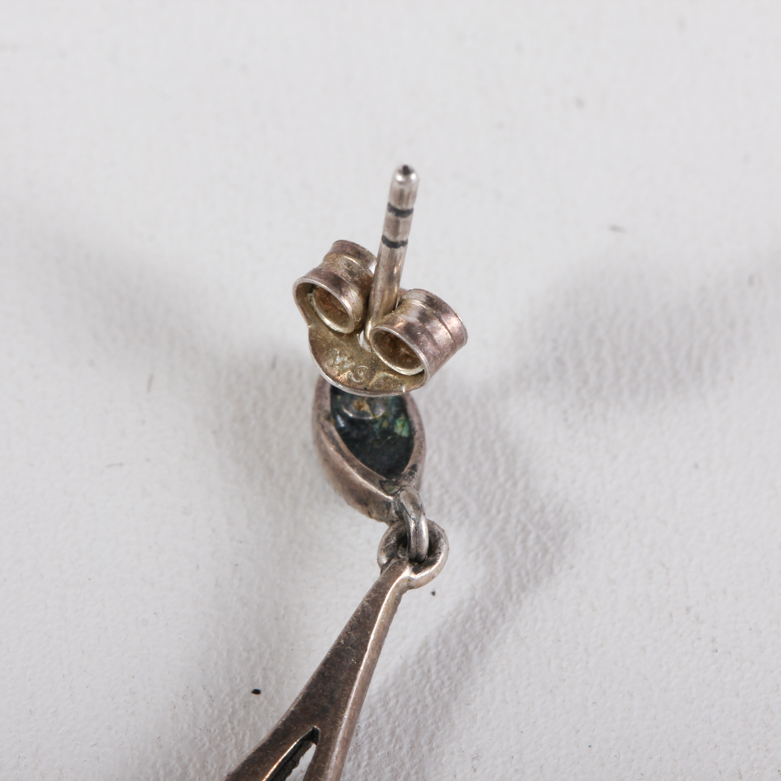 Vintage Sterling and Marcasite Earrings