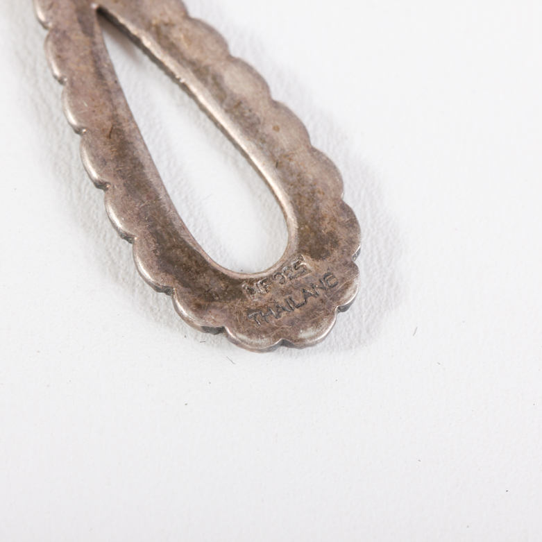 Vintage Sterling and Marcasite Earrings