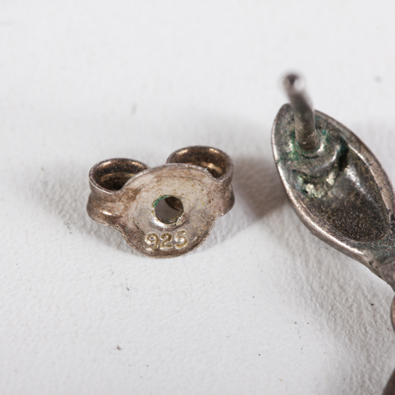 Vintage Sterling and Marcasite Earrings