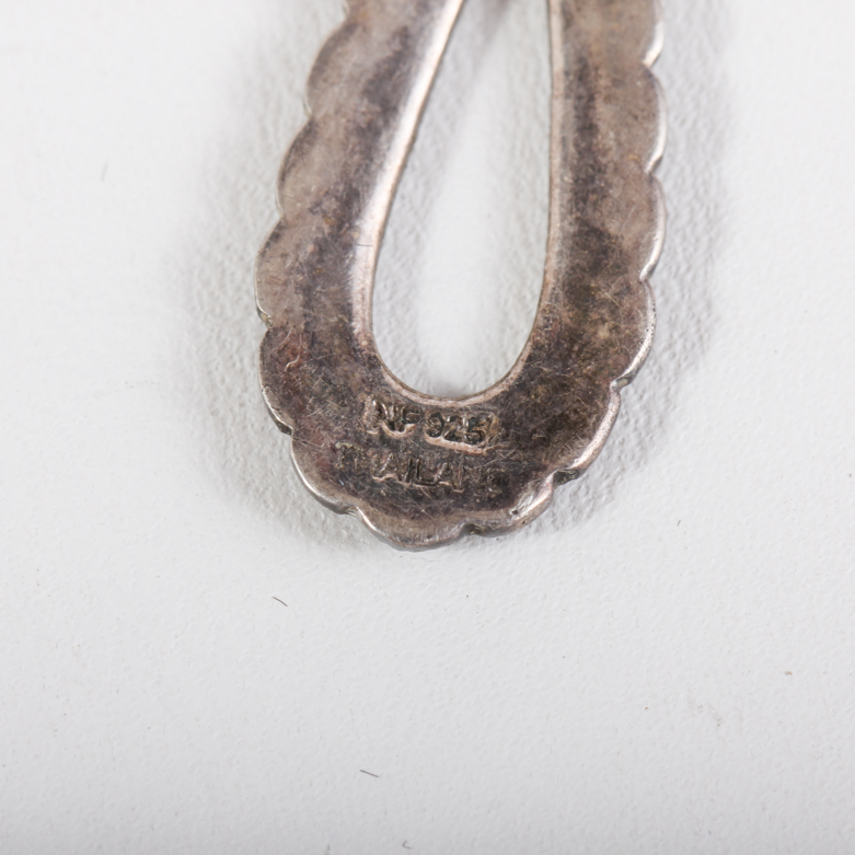 Vintage Sterling and Marcasite Earrings