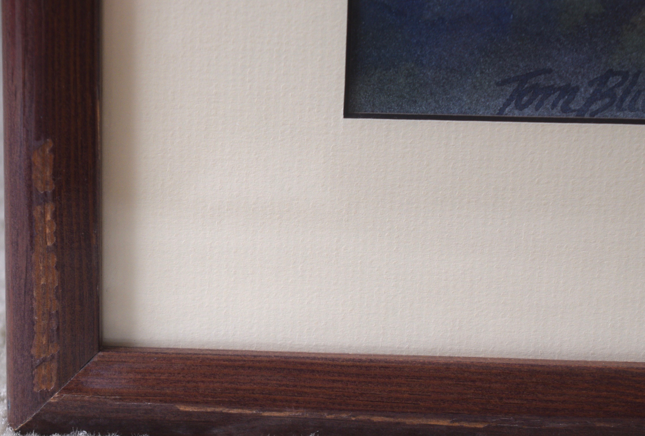 Tom Bluemlein Original 'Roebling Bridge' Watercolor Painting