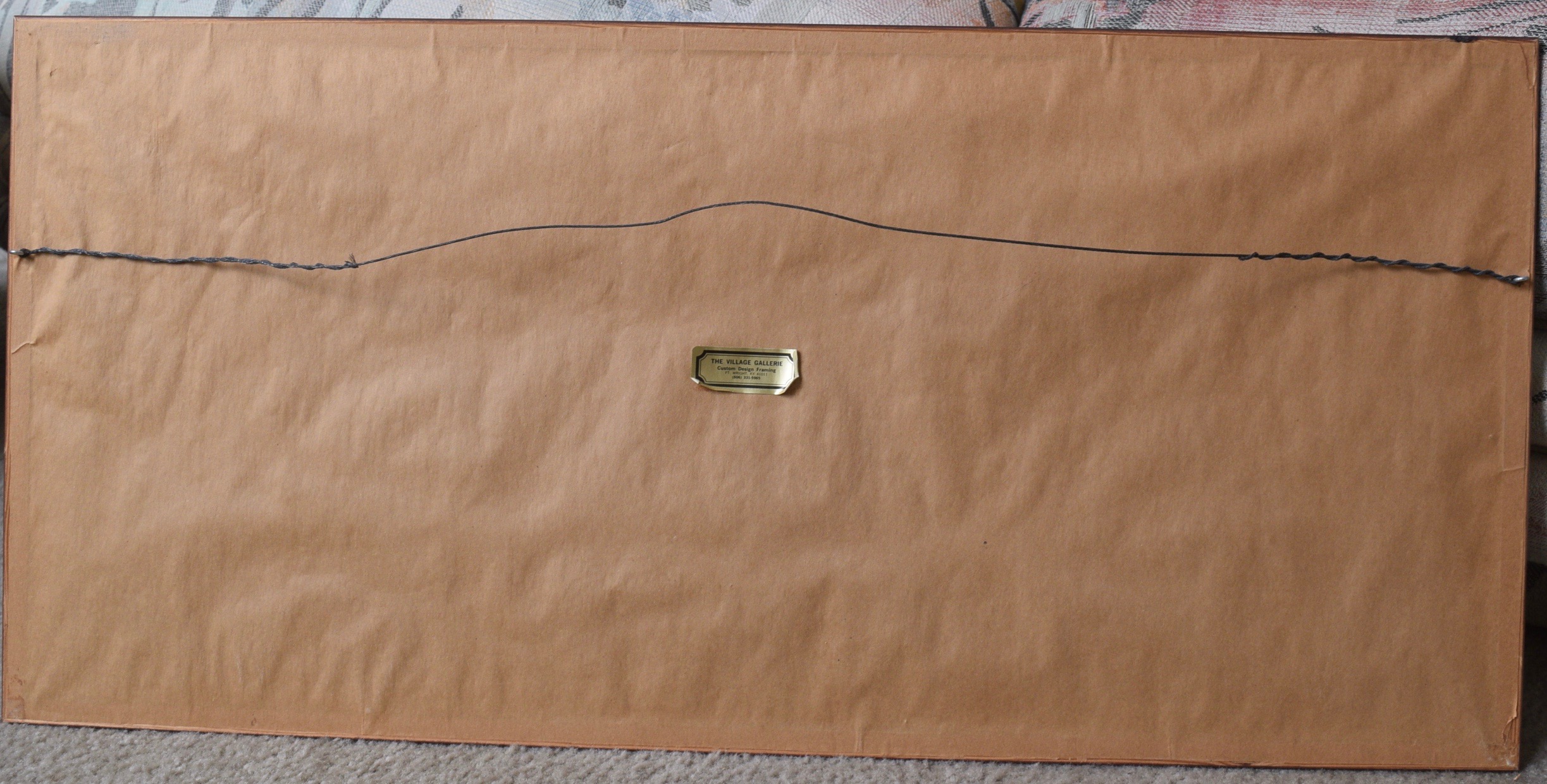 Tom Bluemlein Original 'Roebling Bridge' Watercolor Painting