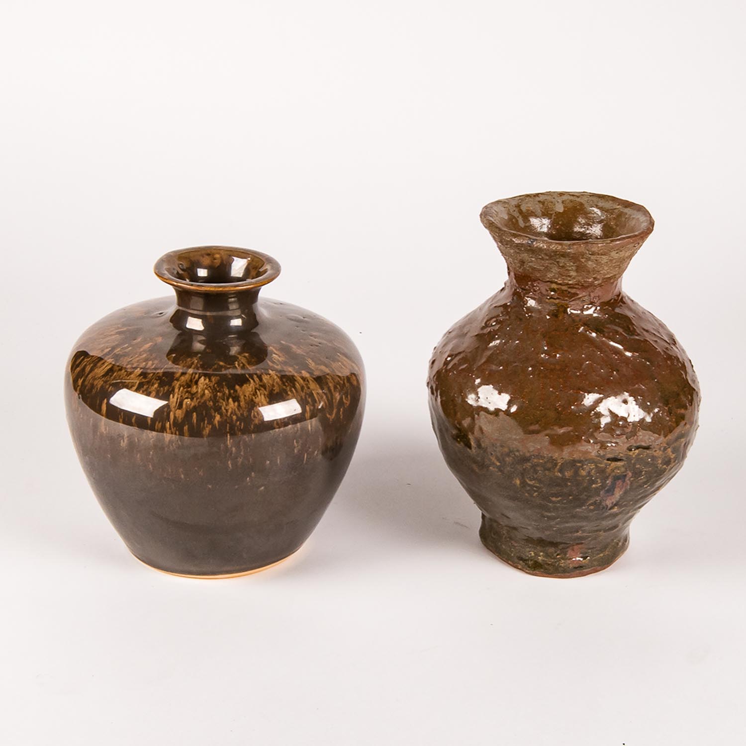 Pair of Ceramic Vessels