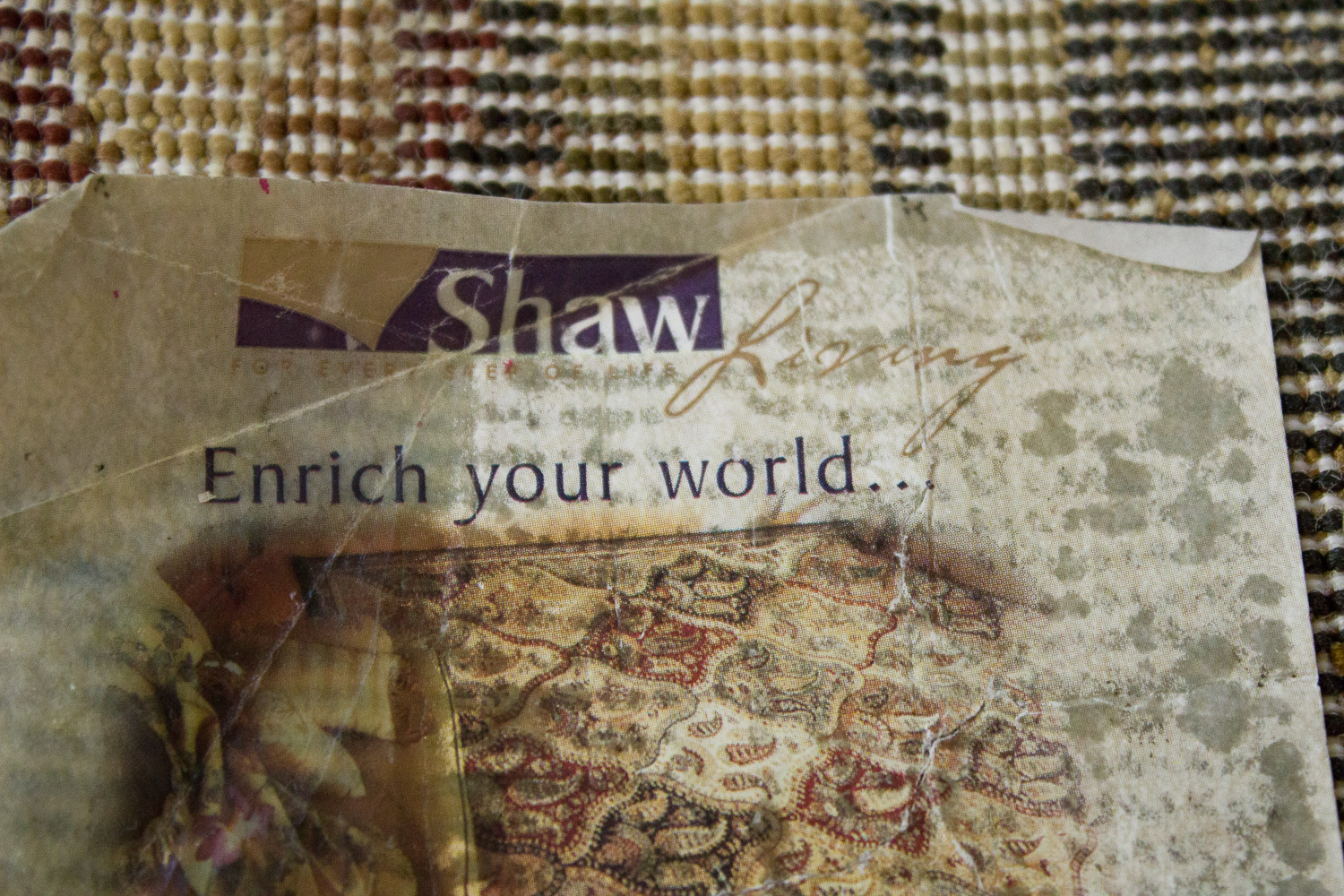 Shaw Living "Antiquities Collection" Machine Woven Area Rug